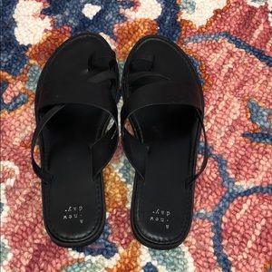 Black Sandals